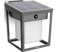 Philips LED Blaise 929004631501 Applique solaire extérieure avec détecteur de mouvement LED LED intégrée 1.5 W anthracite