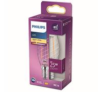 Philips LED Classic 25W Flamme Torsadee E14 Blanc Chaud Non Dimmable