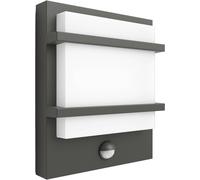 Philips LED Petronia 8720169263734 Applique LED extérieure avec détecteur de mouvement LED 3.8 W anthracite
