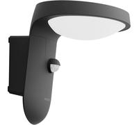 Philips Applique murale solaire Tyla détecteur de mouvement 3000K 250 lm IP44 Anthracite