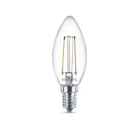 Philips Ampoule flamme transparente à filament 25W B35 E14