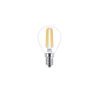 Philips ampoule LED Sphérique E14 60W Blanc Chaud Claire, Verre