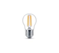 Philips Ampoule flamme P45 à filament 6,5 W (équiv. 60 W) E27 2700 K transparente