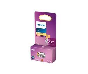 Philips LEDclassic Lot de 2 ampoules LED JC Bi-Pin G4, 2700 K, 1,7 W, 8720169300613,