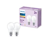 Philips LEDclassic Pack de 2 ampoules A60 E27, 2700 K, 7 W, 8719514451018, A60