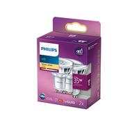 Philips LEDclassic Pack de 2 ampoules PAR16 GU10, 2700 K, 3,5 W, 8718699774295, PAR16