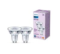 Philips LEDclassic Pack de 2 ampoules PAR16 GU10, 4000 K, 3,5 W, 8719514451575, PAR16