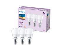 Philips LEDclassic Pack de 3 ampoules D45 E14, 2700 K, 4,9 W, 8719514459496, D45