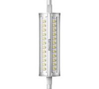 Philips Lighting 78037100 LED EEC E) tubulaire 14 W = 100 W blanc chaud (Ø x L) 2.9 cm x 11.8 cm à intensité variable Blanc chaud G