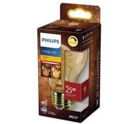 Philips Lighting 871951431543300 LED E27 forme de poire 5.5 W = 25 W blanc chaud (Ø x L) 61 mm x 106 mm blanc G