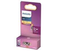 Philips Ampoule LED LEDclassic JC Bi-Pin G4, blanc chaud 2700 K, 1 W