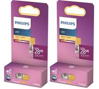 Philips Lighting Ampoules LED 28W G4 WW 12V ND micro SRT6 (Lot de 2)