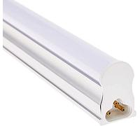 Philips Lighting Jandei - Tube LED fin de type T5, 18 W 1600 lumens, 1200 mm de long, avec supports et câble, connexion latérale 175-265 V (blanc chaud)…