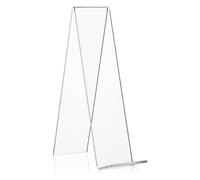 Philips Lighting Lot de 10 Supports inclinés de VITAdisplays, Support de Livre et Support pour Petits Articles en PLEXIGLAS d'origine, Transparent 20.0 cm