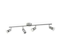 Philips Limbali Projecteur LED GU10 4 Éléments Chromé Mat 69x10x15,5cm Ampoules Non Incluses