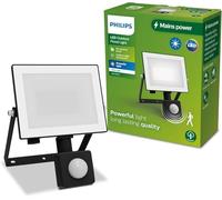 Philips Lois Projecteur Extérieur avec Capteur, 20 W, 3000 K, Noir
