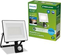 Philips Lois Projecteur Extérieur UltraEfficient avec Capteur, 14 W, 3000 K, Anthracite