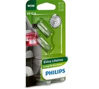 Philips Longlife Ecovision W5W, Lampe De Signalisation, Blister De 2