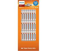 Philips Longlife Lot de 50 piles AAA