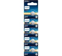 Philips Lot de 5 piles CR1620 bouton au lithium 3 V