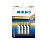 Philips LR03M4B/10 - 4 pcs Piles AAA PREMIUM ALKALINE 1 5V