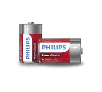 Philips PILES ALCALINES LR20 X2