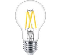 Philips Ampoule LED E27 Master Poire Filament 3,4W 470 lm – Dim To Warm, Dimmable, Éq.40W