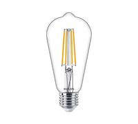 PHILIPS MASTER Value LED Ampoule E27 Edison Filament Claire 5.9W 806lm - 927 Blanc Très Chaud | Meilleur rendu des couleurs - Équivalent 60W