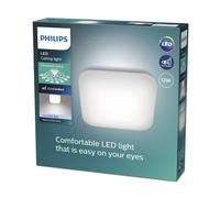 Philips - Luminaire LED, 26x26 cm, 4000 K, 12 W, blanc 929003313301