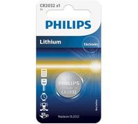 Philips Minicells Batterie CR2032-01B, Lithium, Pile bouton, 3 V, 1 pièce(s), CR2032, 10 année(s)