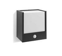 Philips myGarden - Applique LED d'extérieur 14x13 cm, 2700 K, 3,5 W, avec détecteur, noir 915004989101