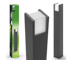 Philips myGarden Lantern Arbour 6 W, Éclairage extérieur sur socle/pilier, Anthracite, Blanc, Aluminium, IP44, Jardin, Patio, I