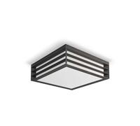 Philips myGarden - Plafonnier d'extérieur 26x26 cm, E27, anthracite 915005382401