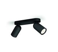 Philips Myliving 5058230Pn Spot D'Éclairage - Spots D'Éclairage (Noir, Métal, Gu10, 10 W, 8,2 mm, 7 mm)
