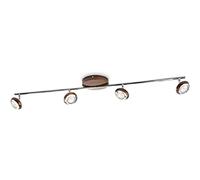 Philips myLiving Sepia 4 points lumineux 4-flammig marron