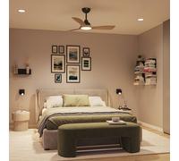 Philips Olas Plafonnier avec ventilateur, LED, 8720169369955,