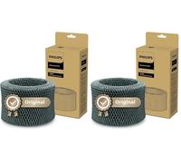 Philips Original NanoCloud Filtre de remplacement pour humidificateur Série 2000 HU4801, HU4802, HU4803, HU4811, HU4813, HU4814, durée de vie de 6 mois (FY2401/30) (Lot de 2)
