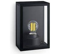 Philips Outdoor Alzor mur carré 25W excl LM noir