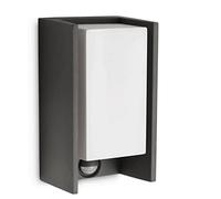 PHILIPS Outdoor, Applique Murale Extérieure Bridge +Détecteur, Anthracite | Applique Murale LED, Détecteur de mouvement infrarouge intégré, Ampoule E27 non incluse, IP44 Résiste aux intempéries