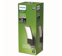 Philips Applique LED d'extérieur Splay 8719514417694, IP44, 12 W, 1200 lm, 4000 K, anthracite