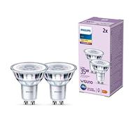 Philips LEDclassic Pack de 2 ampoules PAR16 GU10, 2700 K, 3,5 W, 8719514455030, PAR16
