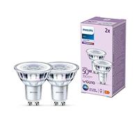 Philips LEDclassic Pack de 2 ampoules PAR16 GU10, 4000 K, 4,6 W, 8719514452480, PAR16