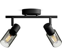 Philips Palms 8720169299290 Spot de plafond E14 50 W noir