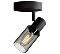 Philips Projecteur Palms 1 source lumineuse E14 non incluse noir IP20