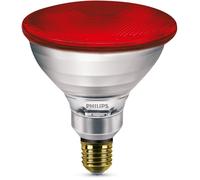 PHILIPS PAR38 IR 175W E27 240V Rouge 1CT/12 175W, 240V, E27 Spot infrarouge - Radiateur à infrarouges