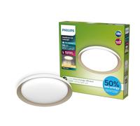 Philips Pebblo Plafonnier Ultra Efficient, SceneSwitch, White, 10W, 1850Lm, 2700K, IP20