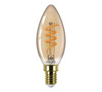 Philips Philips Ampoule LED bougie E14 verre doré DIM MAS VLE Quantité:1