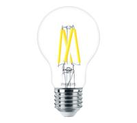 Philips Ampoule LED E27 Master Poire Filament 3,4W 470 lm – Dim To Warm, Dimmable, Éq.40W