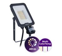 Ledinaire Projecteur LED 3/4/6500K 30W 3600lm 110Deg IP65 avec capteur