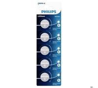 Philips Pile bouton CR 2016 3 V lithium Minicells 5 pièces